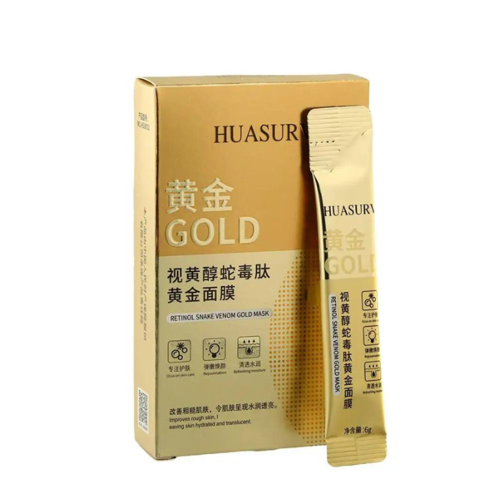 Retinol Gold - Máscara De Ouro Anti Envelhecimento