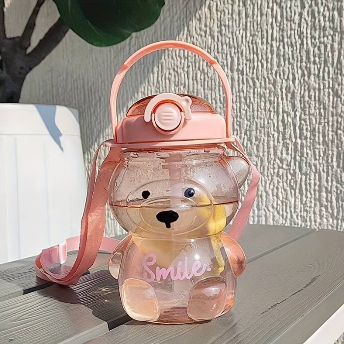 Smile Bear - Garrafa Infantil De 1L - Frete Grátis Hoje